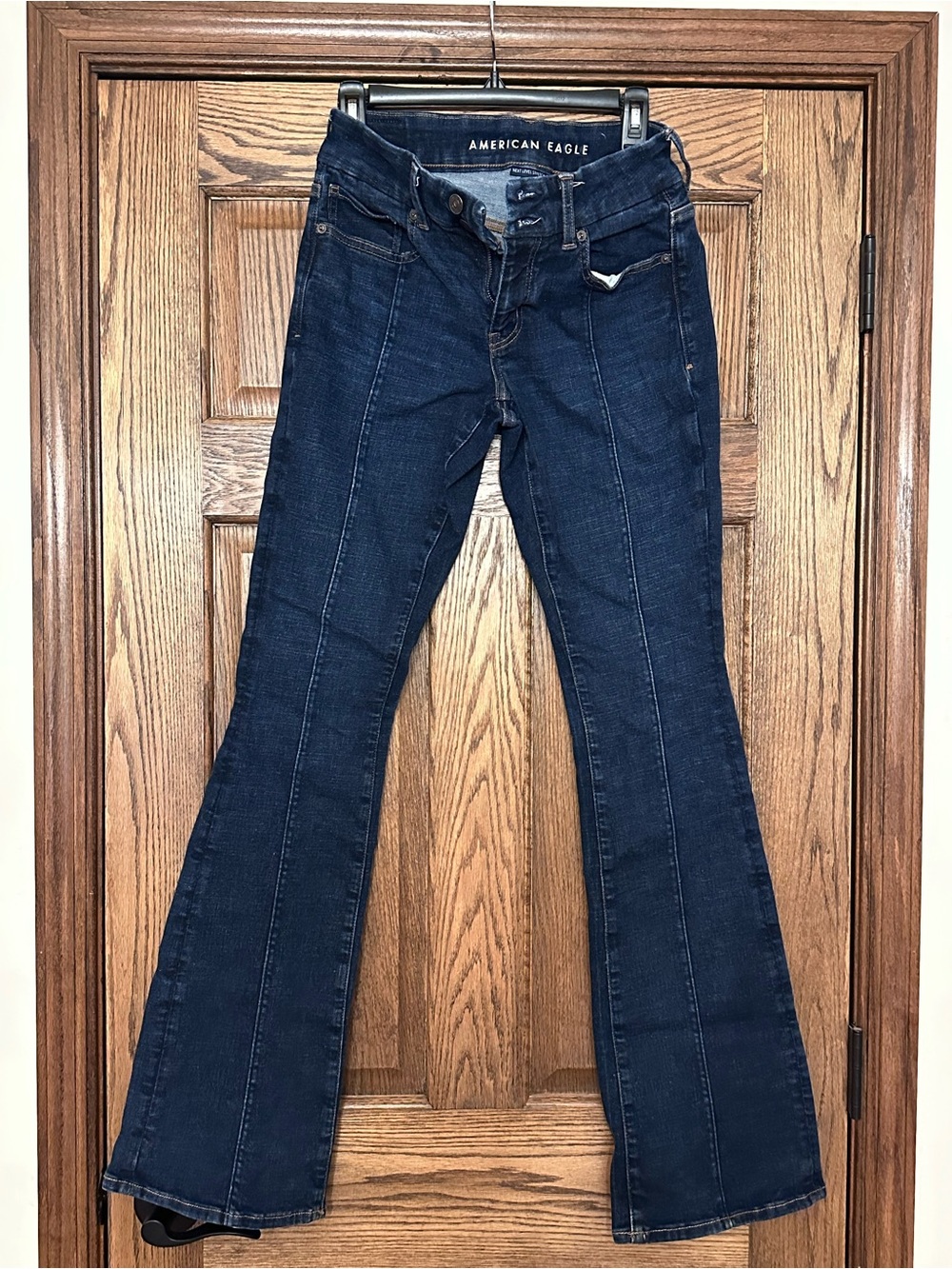 American Eagle Outfitters Dark Blue Flare Jeans